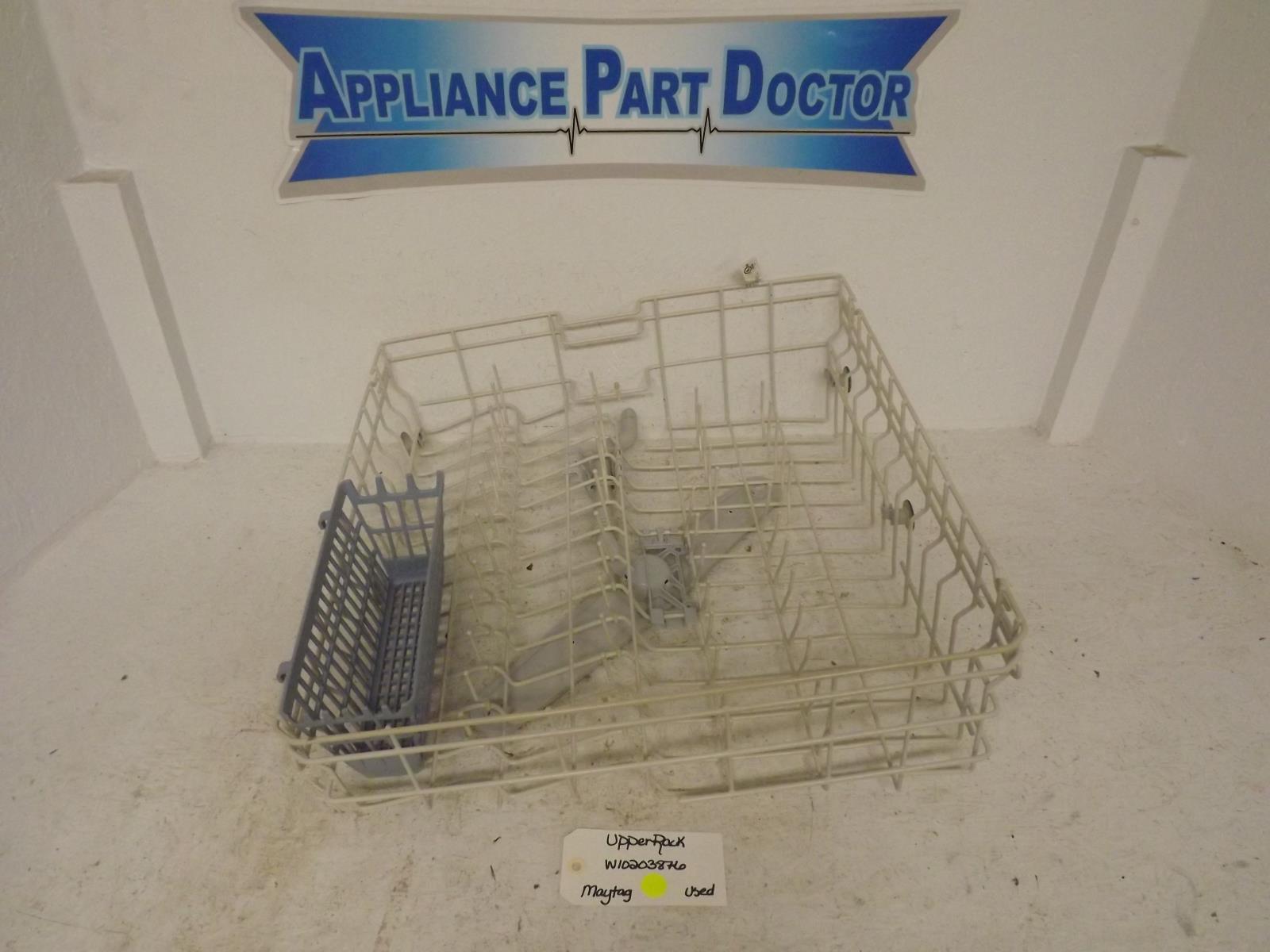 Maytag Dishwasher W10203876 Upper Rack Used Maytag Dishwasher W10203876 Upper Rack Used